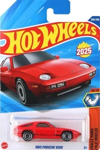 Hot Wheels Porsche 928s 1983 Rosso - Foto 1 di 5