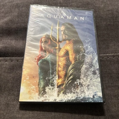 AQUAMAN - Jason Mamoa DVD NEW/SEALED - Image 1 of 2