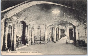 Vintage Postcard St. Clement’s Caves Hastings England - Picture 1 of 2