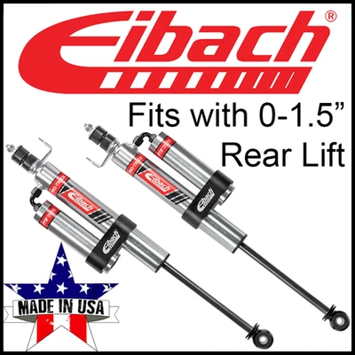 Amortiguadores traseros Eibach PRO-TRUCK aptos para Toyota Tacoma 2005-2015 4x4 6 tacos con elevación de 0-1,5" Foto 1 de 3