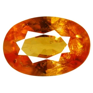 1,23 ct AAA formidabile forma ovale (8 x 5 mm) Fanta pietra preziosa arancione spessartine - Foto 1 di 1