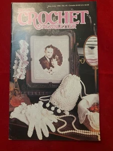 Annie's Crochet Newsletter Magazine No. 45 May-June 1990 Free Shipping - Picture 1 of 2