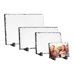 Sublimationsschieferrohlinge, 4 Stück rechteckig - Bild 1 von 7