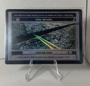 Star Wars CCG Foil Card Death Star Trench SWCCG LS LP SKC - Foto 1 di 2