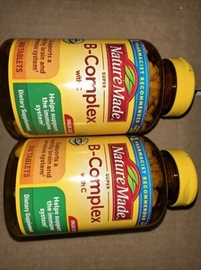 2 Bottle Of Nature Made B-Complex W/ C 360ct Exp 7/26 - Picture 1 of 1