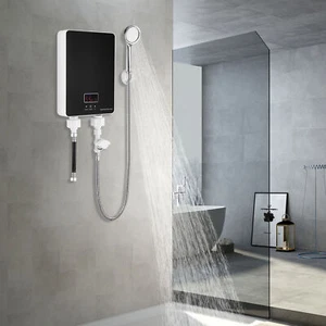 6000W Tankless Water Heater Electric Water Heater for bathroom With Shower Head - Picture 1 of 7