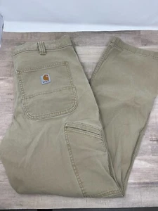 Carhartt Herren 33x30 Beige Relaxed Fit Workwear Utility Outdoor Hose - Bild 1 von 11