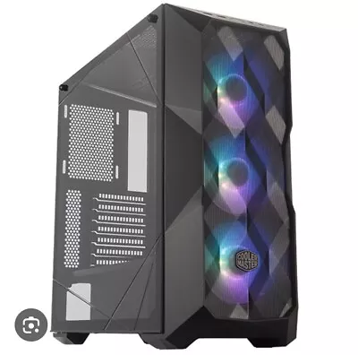 Cooler Master TD500 Mesh Computer Case + ThermalTake Smart 500 Watt Power Supply - Image 1 of 4