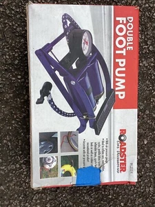 Roadster Car Accessories New Double Foot pump - Picture 1 of 4