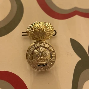 Royal Welch Fusiliers, RWF, Anodised Aluminium Staybright, British Army Badge - Picture 1 of 3