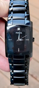 Fossil Matte Case Adult Wristwatches 