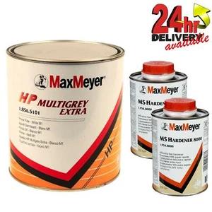 Max Meyer 1.856.5101 HP Primer Multigrey Extra White M1 & Hardener 1.954.8000 - Picture 1 of 1