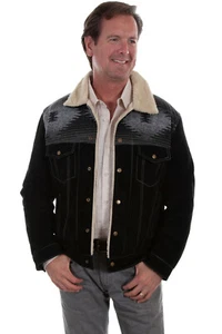 Scully Men's Boar Suede Jean Jacket 1015 - Picture 1 of 3