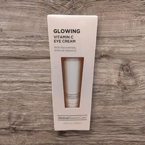 New ! 0.5 FL oz Global Beauty Care Glowing Vitamin C Eye Cream - Picture 1 of 2