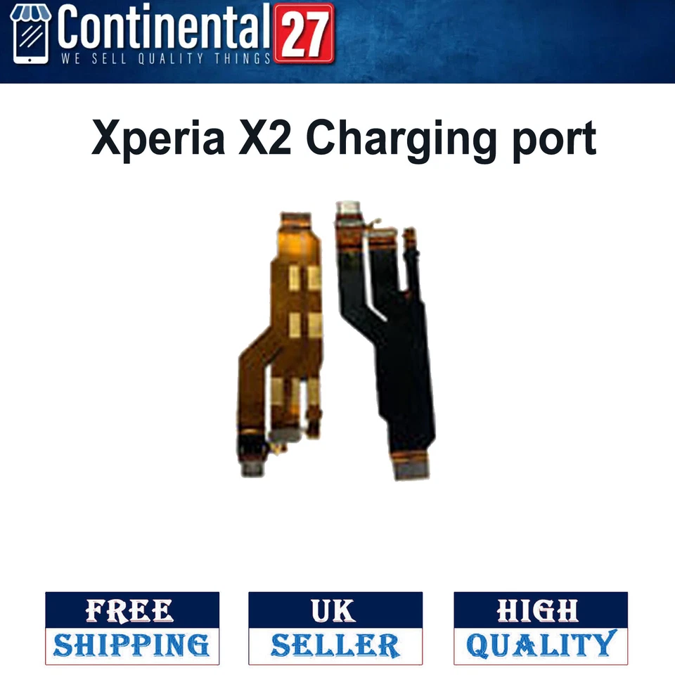 Charging Port Flex PCB Board Dock Connector Replacement Part For Sony Xperia X2 - Image 1 of 1