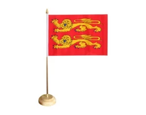 Tischflagge Frankreich Basse Normandie, p'tits cats französische Provinz Tischfa - Bild 1 von 1