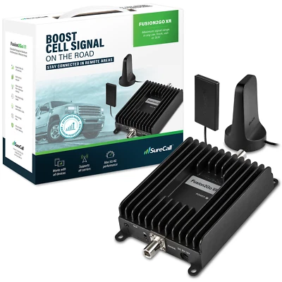 SureCall Fusion2Go XR Boost 5G 4G LTE Cell Phone Signal Booster for Car, Truck - Image 1 of 4