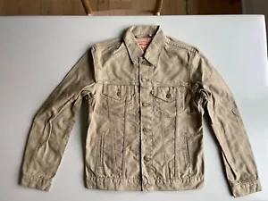 NEW - Levi's Men's Trucker Jacket - Duck Canvas Denim - Khaki - Size M - Picture 1 of 9