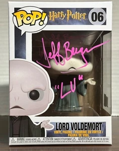 Jeff Bergman signiert & beschriftet Funko Pop! Harry Potter - Lord Voldemort #6 COA - Bild 1 von 7