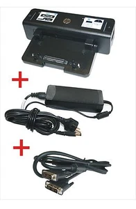 HP Docking HSTNN-I11X with Power Supply 120W And Dvi-D Cable for Probook 6570b - Bild 1 von 1