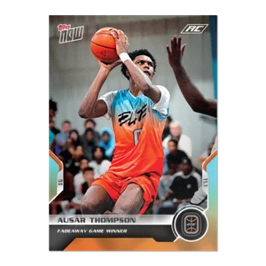 2021 Topps Now Overtime Elite #10 Ausar Thompson - ganador del juego Fade Away - Imagen 1 de 2