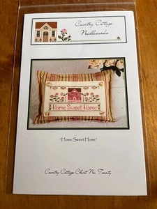 New Country Cottage Needleworks No. 24 Cross Stitch Pattern -Home Sweet Home - Picture 1 of 3