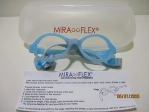 NEW MIRA FLEX BABY LUX BABY LUX E 38-12 frame Light Blue with strap and case. - Picture 1 of 2