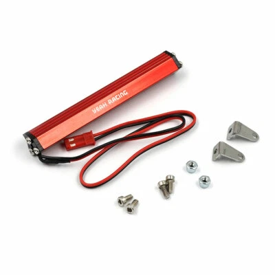 Yeah Racing YA-0692RD 1/10 Alum White Super Bright LED Light Bar 85mm Red -Truck - Image 1 of 3