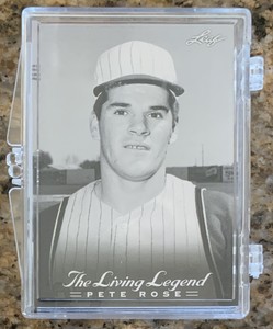 2012 Leaf Baseball Pete Rose “The Living Legend” #'s 1-50