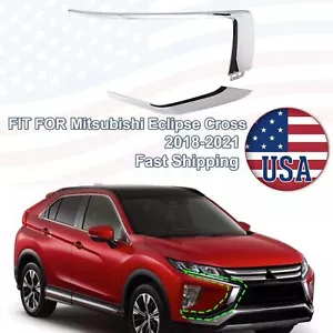 Front Bumper Molding Chrome Trim Right For 2018-2021 Mitsubishi Eclipse Cross - Bild 1 von 11