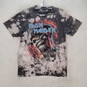 Camiseta Iron Maiden 2017 Impresión 3D Tie Dye Banda Gráfica Cabeza de Metal Camiseta Talla M - Imagen 1 de 18