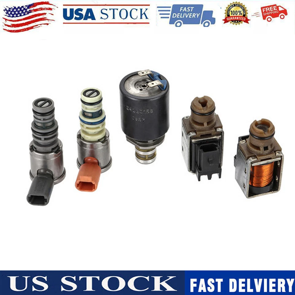4L60E Transmission Solenoid Kit For GM Cadillac Escalade GMC Yukon 1993-2002 Foto 1 de 4