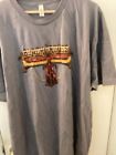 The Black Crows Gray Two Sided Graphic Tour Tee Shirt Size 3Xl