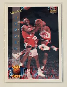 Michael Jordan* Card - 3D UPPER DECK - RARE 90’s SPECIAL 23 JERSEY INSERT BULLS - Picture 1 of 2
