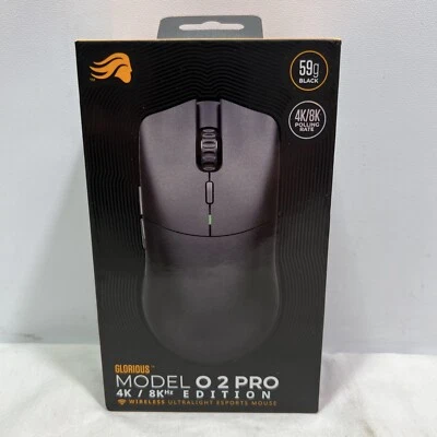 Glorious Model O 2 PRO - 4K/8KHz Edition Wireless E Sports Gaming Mouse ~ SEALED - Image 1 of 4