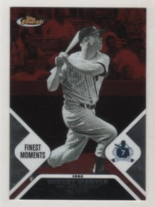 2006 Topps Finest Moments Mickey Mantle New York Yankees #MMFM04 BV$6 ###/850 - Picture 1 of 1