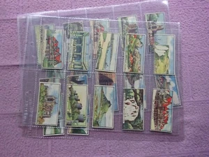COMPLETE SET - TOBY - TOBY TRAVEL SERIES  (24 CARDS) SLIGHT IRREG CUT OUT  GD - Picture 1 of 6