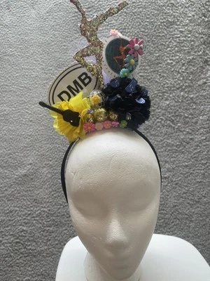 Dave Matthews Band Handmade New Headband Concert Fire Dancer Fascinator Music - Image 1 of 4