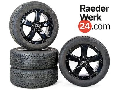 ❄️ Audi Q2 SQ2 GA Winterräder 17 Zoll 81A071497A Latus Schwarz 7Jx17 215/55 R17 - Bild 1 von 4