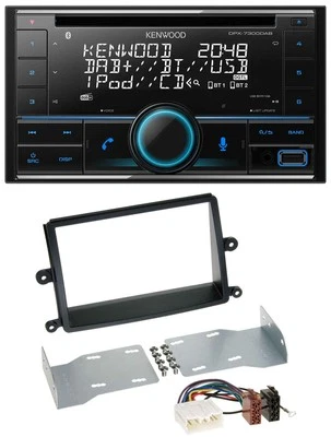 Kenwood CD 2DIN DAB USB MP3 Bluetooth Autoradio für Mitsubishi L200 (06-15) - Bild 1 von 4