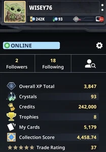 Topps Star Wars Card Trader - You Pick Any 9 DIGITAL Trading Cards - Picture 1 of 1