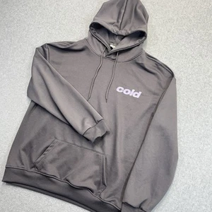Cold Culture Mujer Mediana M Dados Sudadera con Capucha Gris Púrpura Pullover Sudadera LEER - Imagen 1 de 11
