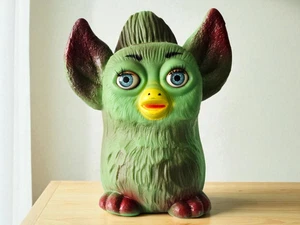 Knockoff Furby Rubber Coin Keeper Furby fake Blinking Eyes, Vintage bootleg RARE - Picture 1 of 13