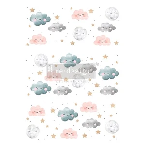 Sweet Lullaby Transfer Rediseño con Prima frotar en calcomanías transferencia de muebles - Imagen 1 de 5