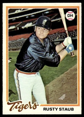 1978 O-Pee-Chee Rusty Staub Detroit Tigers #188 - Image 1 of 2