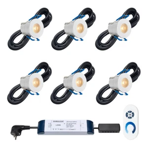 LED Einbaustrahler Terrassenüberdachung - Wintergarten Terrassendach 6-12 Stück - Bild 1 von 16