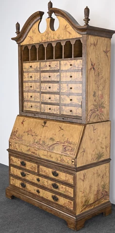 Maitland Smith Style Chinoiserie Secretary, 1990s Cover