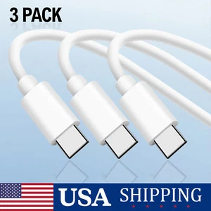 Fast Charging USB C to Type C Cable Cord For Samsung Galaxy S23 S22 Ultra S23+ - Picture 1 of 26