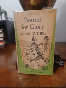 Bound For Glory Woody Guthrie Vintage Autobiography Folk America Rare - Picture 1 of 13