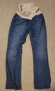 Joe's Jeans Women Pea in the Pod Maternity Belly Panel Bootcut Sz 28 EUC - Picture 1 of 2